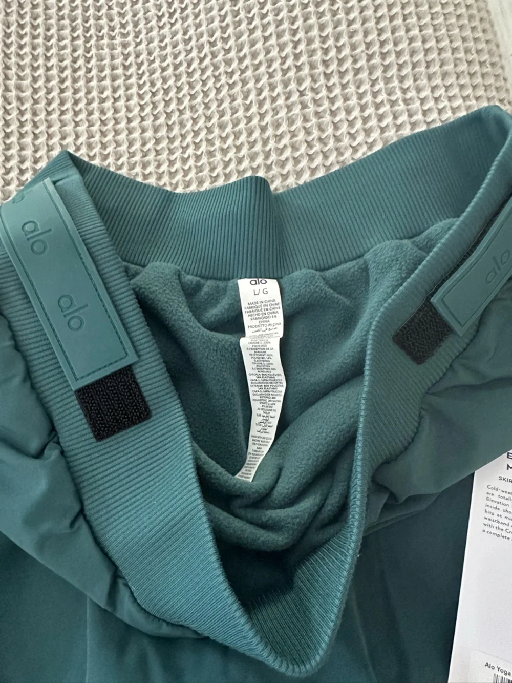 ALO Yoga High-Waist Mini Skirt - Midnight Green